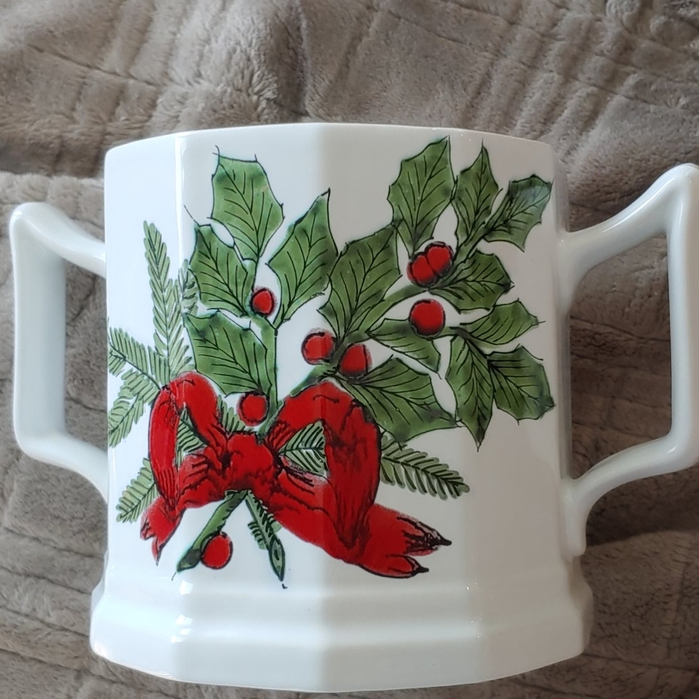 Made In Italy Beautiful Christmas Vase